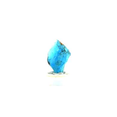 Neon blue Apatite. 0.90 ct.