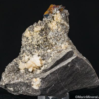 Chalcopyrite, Dolomite, Quartz