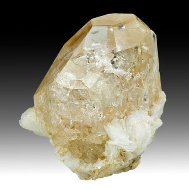 Topaz with Albite