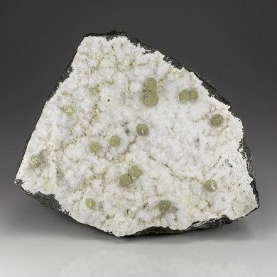 Gyrolite with Quartz