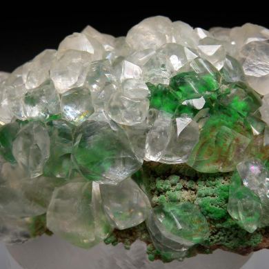 Calcite on Conichalcite