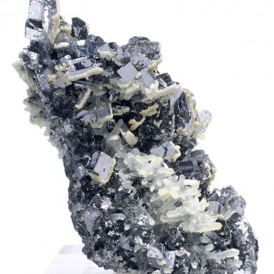Galena, sphalerite, quartz, calcite