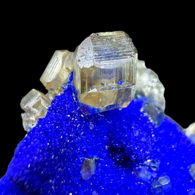 Azurite, cerussite