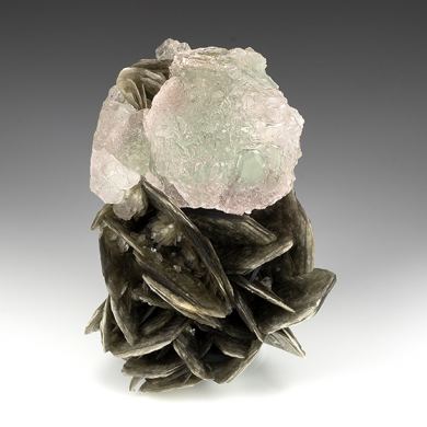Fluorite with Muscovite