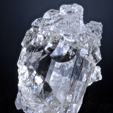 Beryl Var Goshenite -Highly etched crystal.