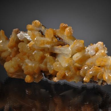 Stilbite -classic location with Fluorite, Albite and Clinochlore