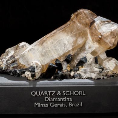 Double Scepter Quartz & Schorl