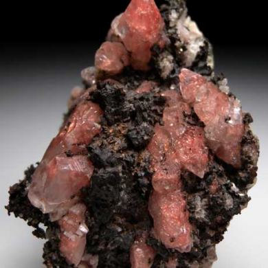Copper with Calcite