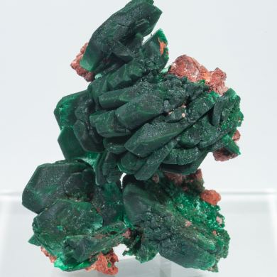 Malachite after Azurite