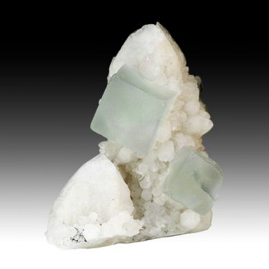 Fluorite with Quartz