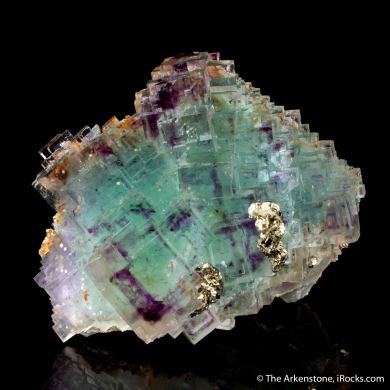 Fluorite with Pyrite