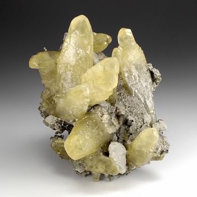 Calcite with Pyrite