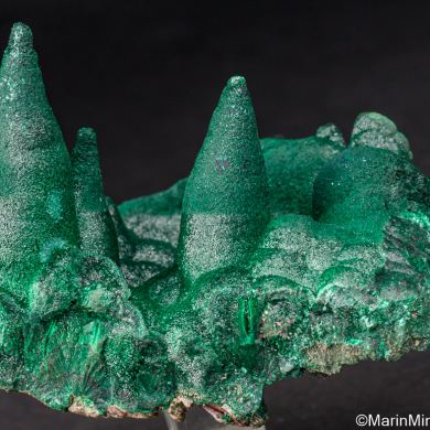 Malachite stalactites