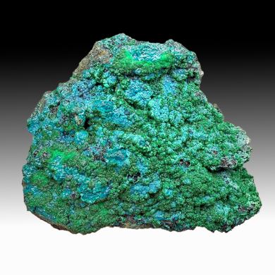 Malachite with Chrysocolla