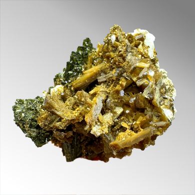 Epidote, stilbite POLAND