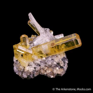Mimetite with Cerussite