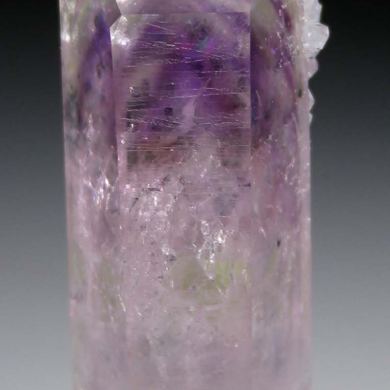 Prehnite, Analcime on Quartz