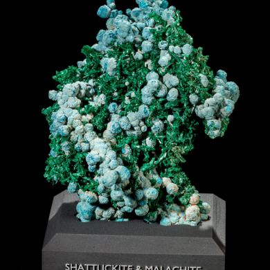 Shattuckite & Malachite