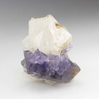 Fluorite with Quartz