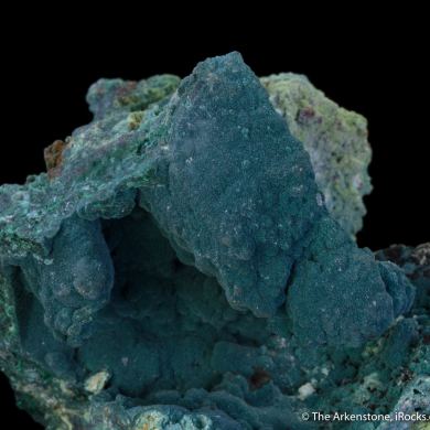 Rosasite pseudo. after Azurite