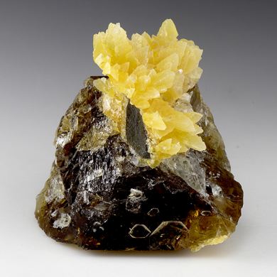 Barite with Calcite