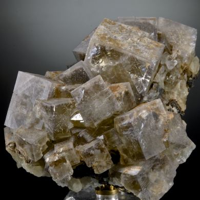 Fluorite - classic British, with Sphalerite and Ankerite