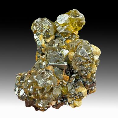 Sphalerite with Tetrahedrite, Siderite