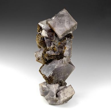 Fluorite with Siderite