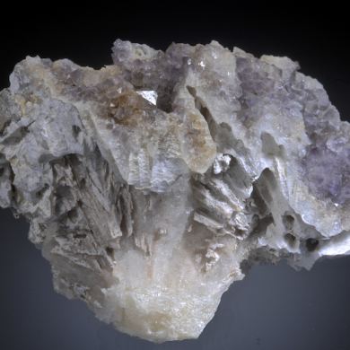 Amethyst on Glauberite casts -Classic locale