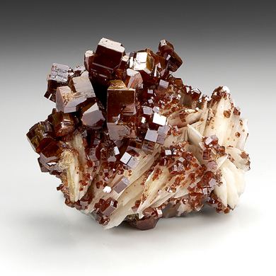 Vanadinite with Barite