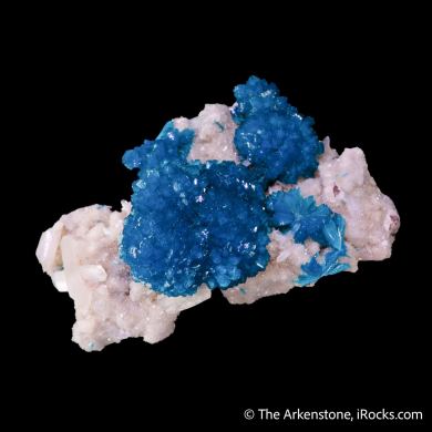 Cavansite with Stilbite