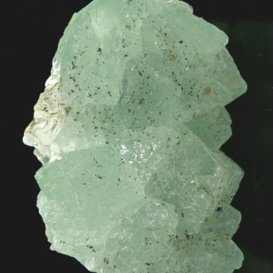 Octahedral Fluorite with Pectolite