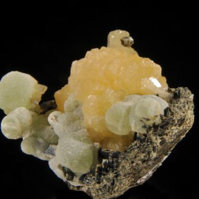 Prehnite, Stellerite & Epidote