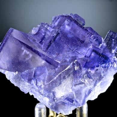 Fluorite - zoned, new find from southern Illinois