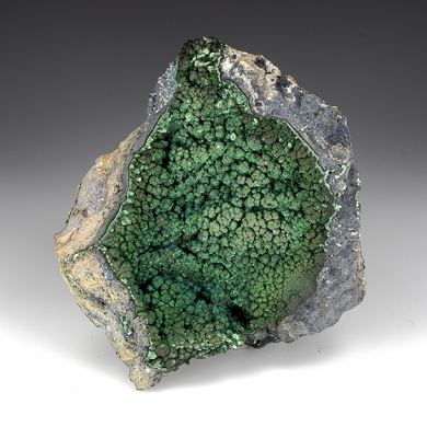 Malachite with Chrysocolla