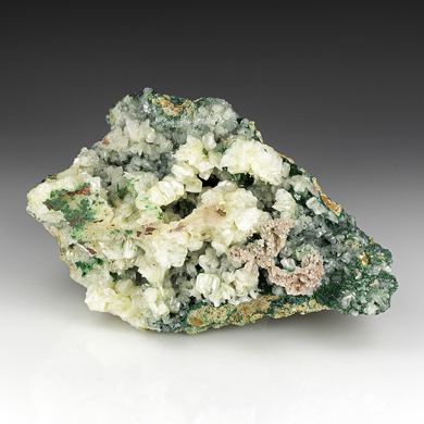 Cerussite with Malachite