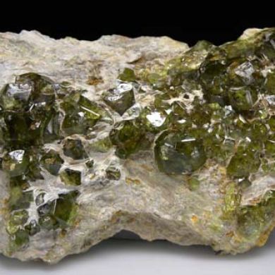 Andradite var. Demantoid