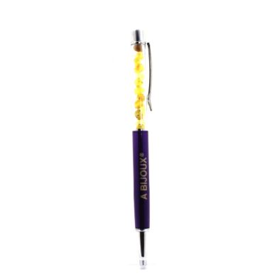 Raw yellow Opal mineral pen Australia.