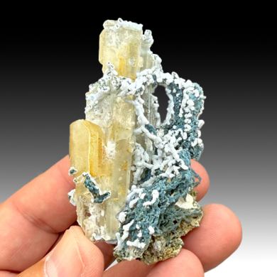 Barite with Quartz (2101)