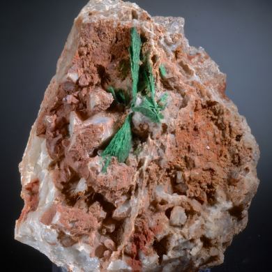 Torbernite - Classic Cornwall locale, large crystals 