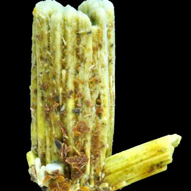Plumbogummite pseudomorphose after pyromorphite 
