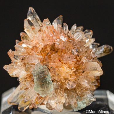 Fluorite on Creedite