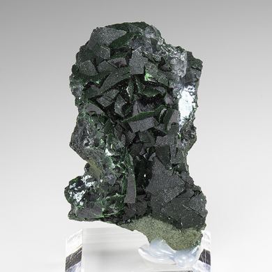 Kolwezite-Malachite after Dolomite