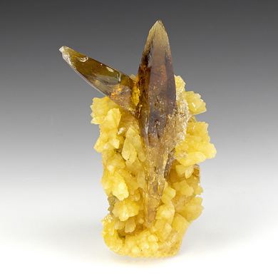 Barite with Calcite