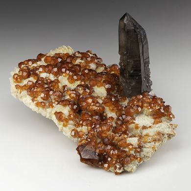 Quartz with Spessartine