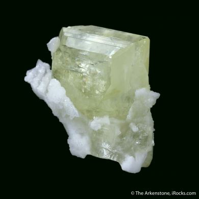 Amblygonite (twinned) with Albite