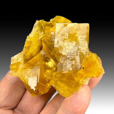 Fluorite with Barite