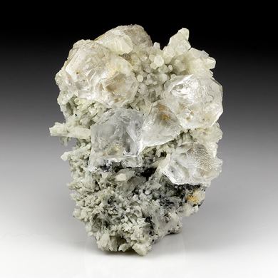 Fluorite with Quartz