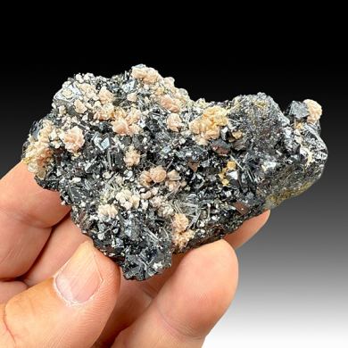 Rhodochrosite with Sphalerite