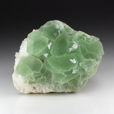 Fluorite with Quartz